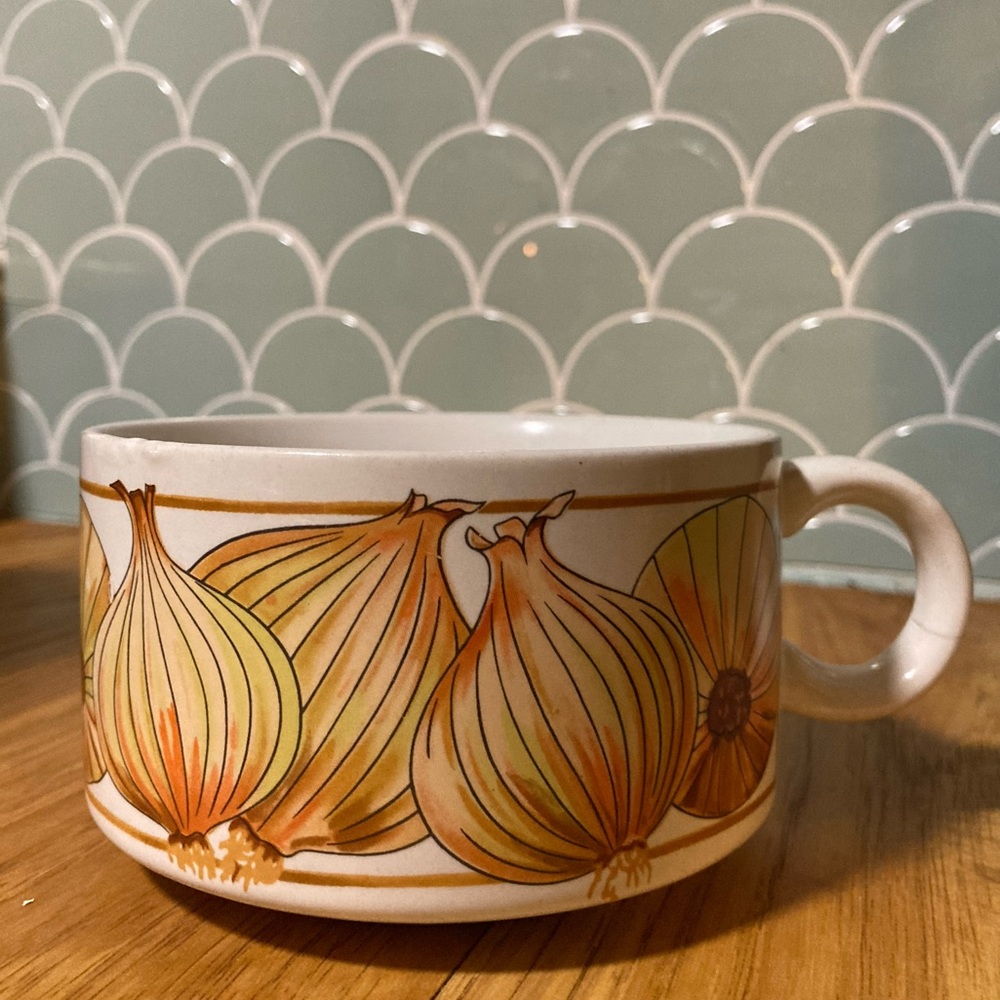 Vintage soup mug - Picture 3 of 3